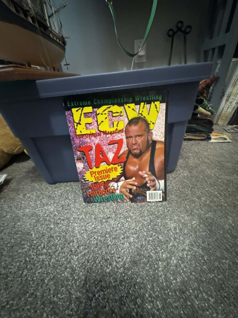 ECW Extreme Championship Wrestling The Official Magazine Premiere Issue Taz